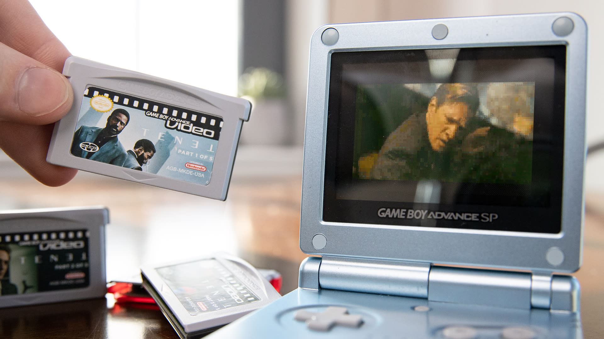 A YouTuber stuck ‘Tenet’ in Game Boy Advance cartridges out of spite
