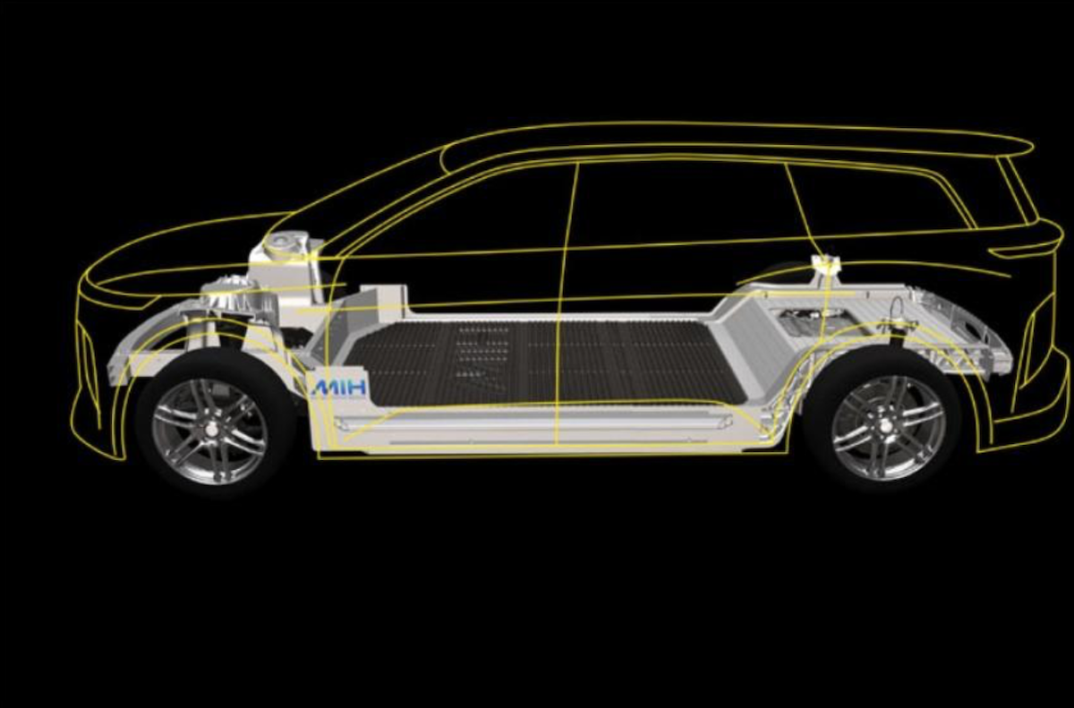 The specifications of the Hon Hai EVKit electric vehicle platform are