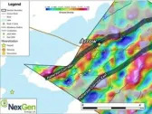 NexGen Announces Discovery of New Intense Mineralization in Greenfields Discovery 3.5 Kilometers from Arrow