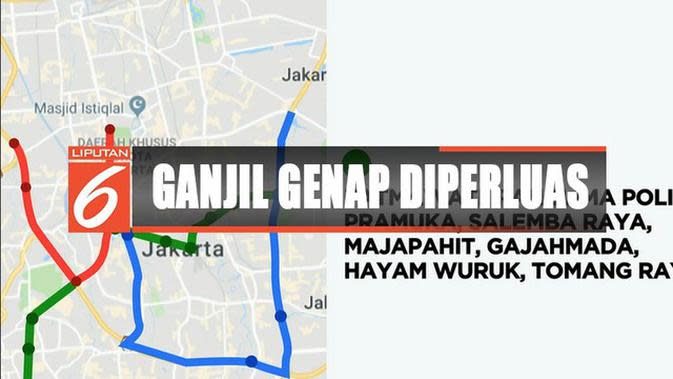  Ganjil  Genap  Sepeda  Motor  Efektif Kurangi Polusi Udara 