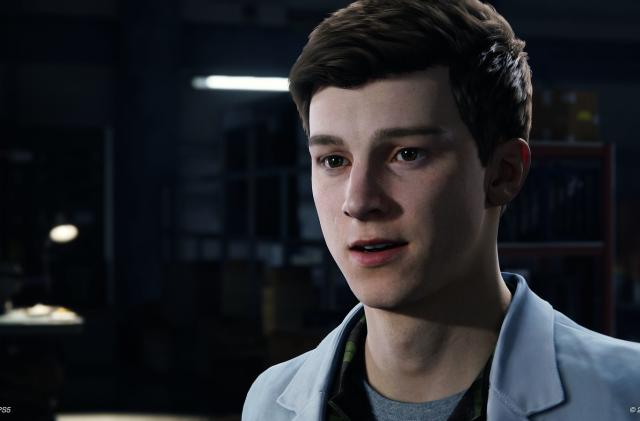 Peter Parker's new look in the 'Marvel's Spider-Man: Remastered' game.