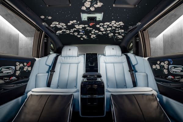 Interior Of Commissioned Rolls Royce Phantom Resembles A Sky
