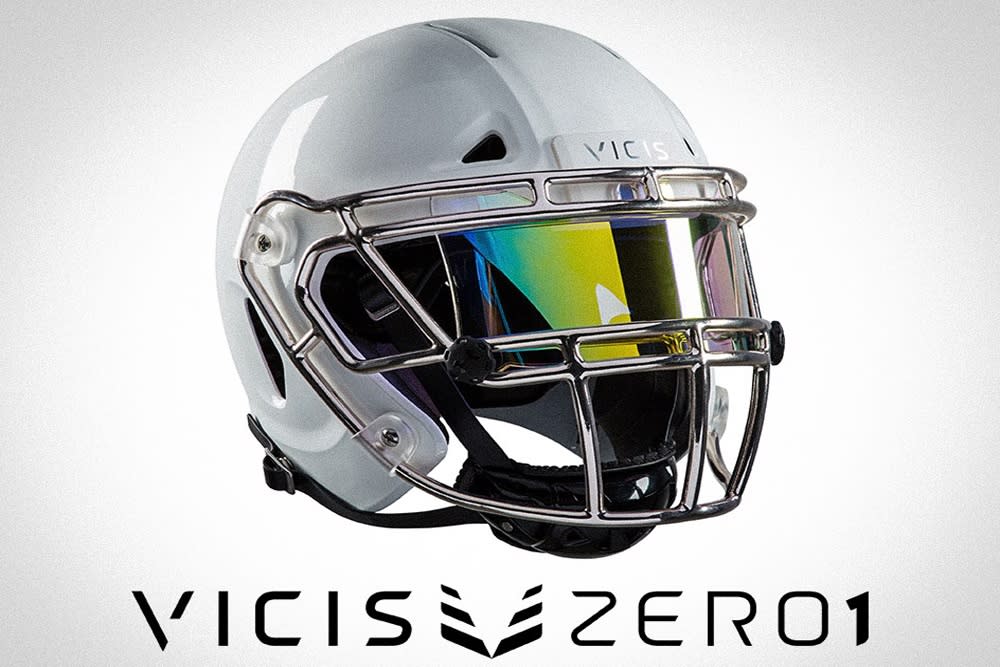 See the new football helmet that got funding from the NFL