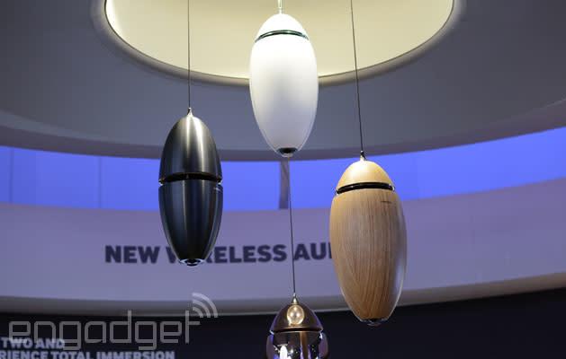 Samsung's 'Ring Radiator' speakers look strange, but sound pretty good