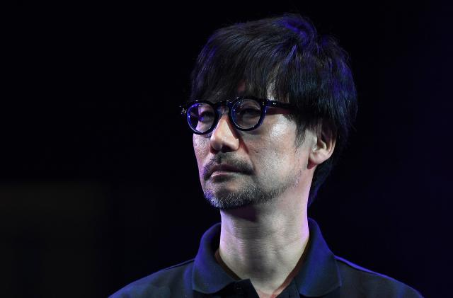 Japanese video game designer, writer, director and producer Hideo Kojima speaks on stage to present his new video game "Death Stranding" during the Tokyo Game Show in Makuhari, Chiba Prefecture on September 12, 2019. (Photo by CHARLY TRIBALLEAU / AFP)        (Photo credit should read CHARLY TRIBALLEAU/AFP via Getty Images)