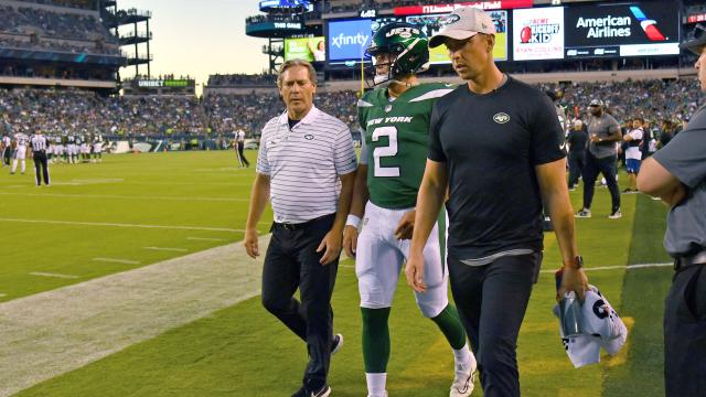 How does Zach Wilson injury affect other Jets' fantasy value? | Yahoo Fantasy Football Forecast