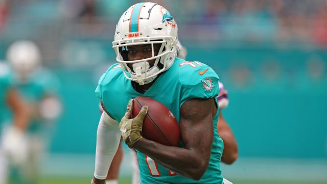 Can DeVante Parker find the end zone?