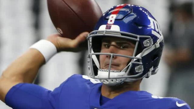 Rookie Daniel Jones named new starting quarterback of the New York Giants