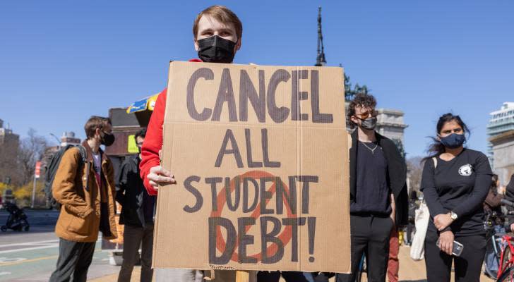 Most borrowers are making zero payments during the student loan freeze