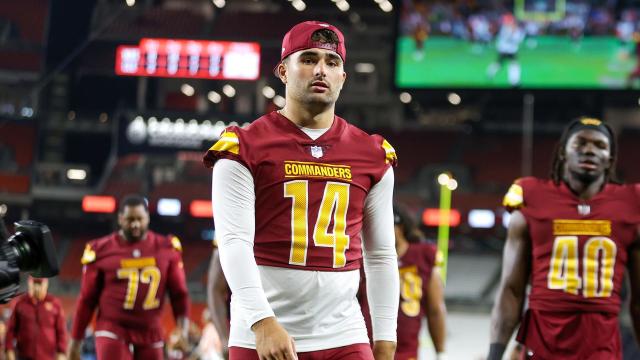 NFL News: Washington Commanders name QB Sam Howell a team captain - Hogs  Haven