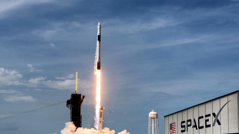 On May 30, 2020, the SpaceX Falcon 9 Crew Dragon capsule lifts off from Kennedy Space Center, Fla. On Saturday, June 13, 2020, SpaceX launched yet another batch of Starlink satellites, continuing the companys mission to build a constellation of satellites that can deliver high-speed internet to the entire planet. (Joe Burbank/Orlando Sentinel/Tribune News Service via Getty Images)