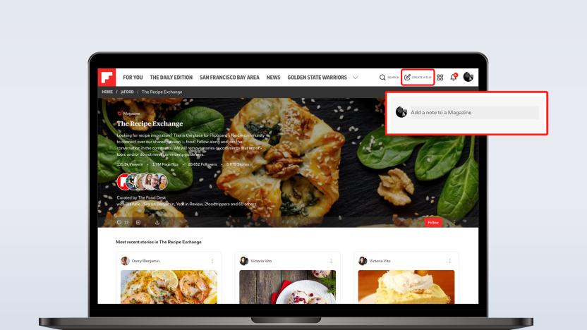 Flipboard users can now add original content to group magazines.