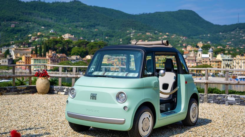 Fiat's Topolino EV is a take on the Citroen Ami