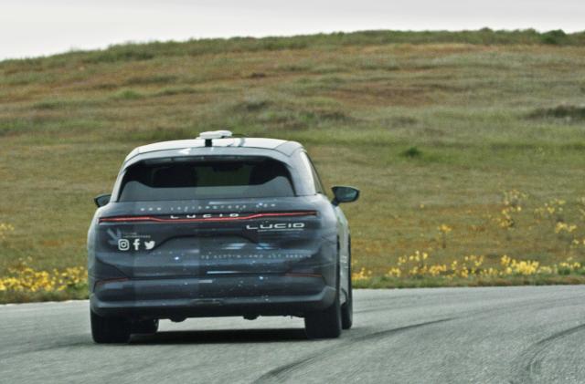Lucid begins testing its Gravity SUV on US roads
