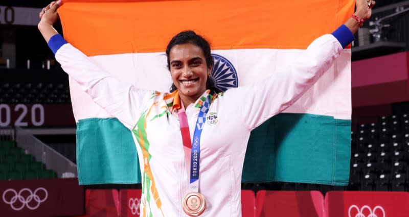 PV Sindhu said, she's lucky to have sportspersons as parents in all one