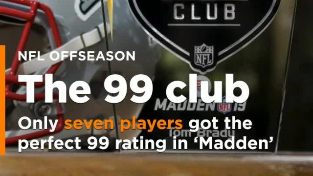 Seven players got the honor of joining the 'Madden 99 Club' this season