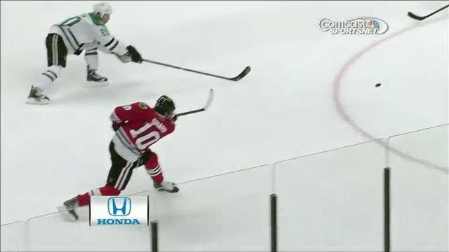 Sharp blasts one top-shelf on Lehtonen