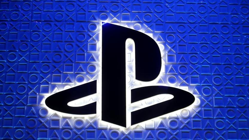 The Sony Playstation logo is shown at the E3 2017 Electronic Entertainment Expo in Los Angeles, California, U.S. June 13, 2017.  REUTERS/ Mike Blake