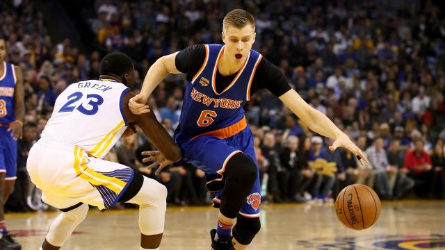 With Melo gone, the Porzingis era in NY officially begins