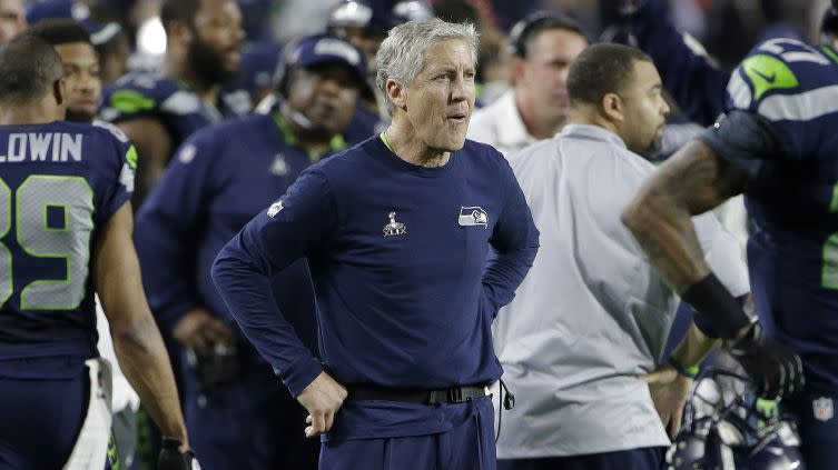 Pete Carroll gives candid comments on pain of Super Bowl XLIX loss to