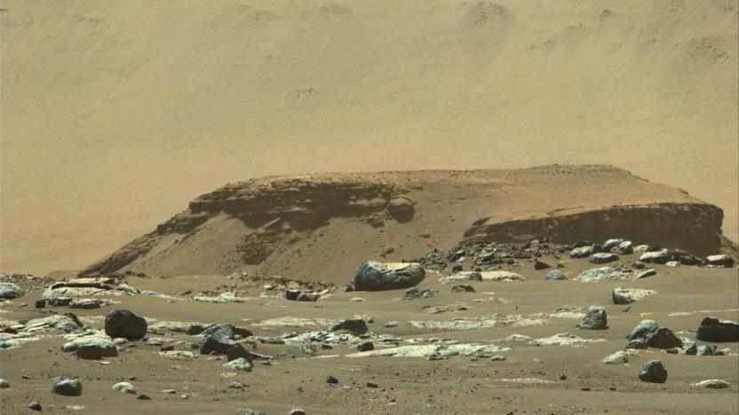 'Kodiak' sediment deposit found on Mars by Perseverance rover