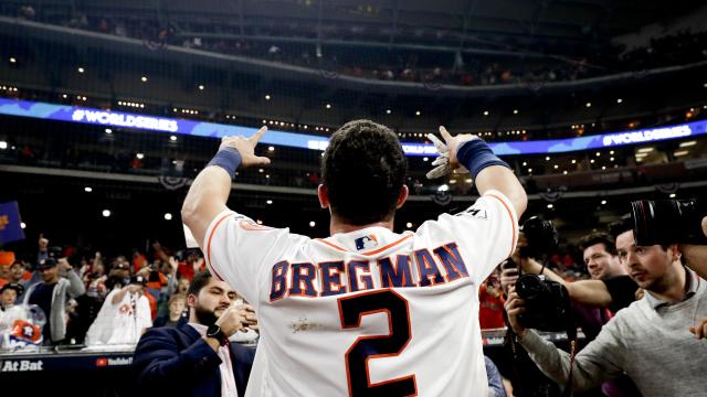 Alex Bregman's tips for celebrating a World Series