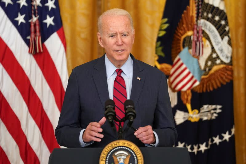 Biden reiterates support for 'two-track' bill process to Senator Sinema – White House