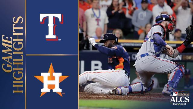 ALCS: Rangers hold off Astros in Game 2 to take commanding series lead