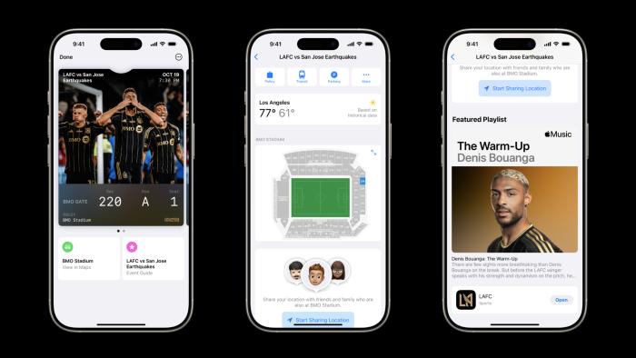 Ticketmaster on Apple Wallet