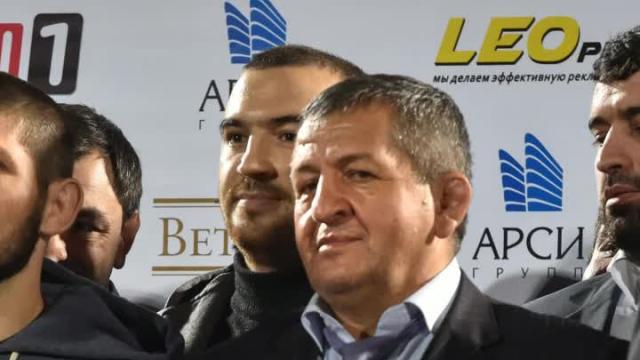 Khabib Nurmagomedov's father is reportedly in a coma