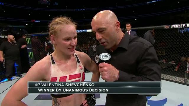 Fight Night Chicago: Valentina Shevchenko and Holly Holm Octagon Interview