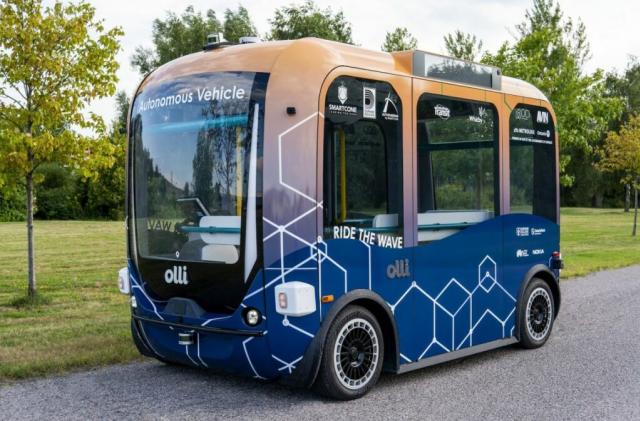 olli autonomous shuttle