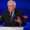 Sanders says the first thing we need to do to curb coronavirus 'is shut this president up right now'