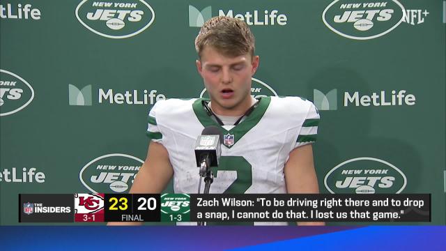 Zach Wilson on 'SNF' vs. Chiefs: 'I lost us that game' because of