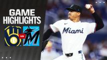 Brewers vs. Marlins Highlights