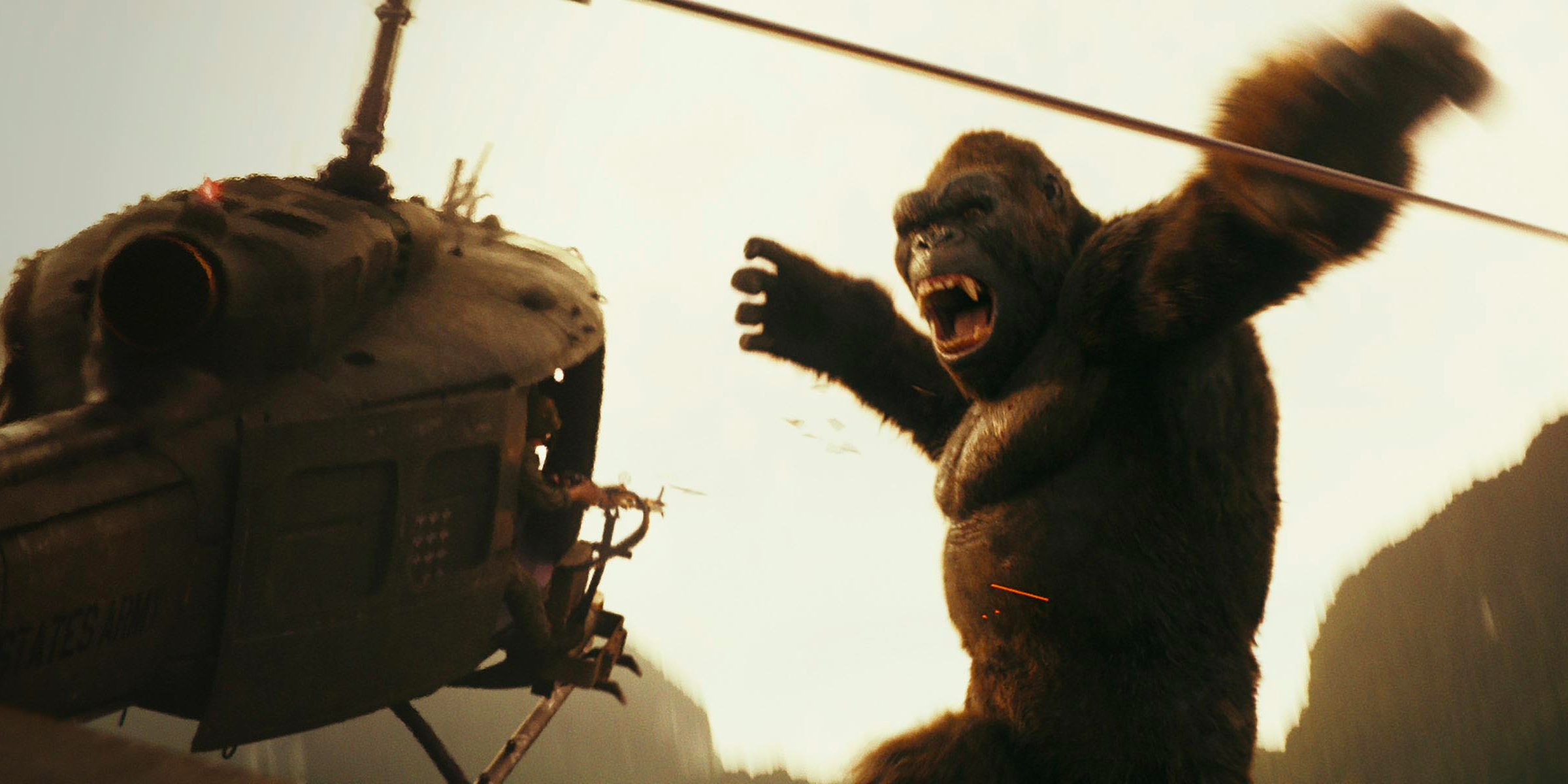The new King Kong movie 'Skull Island' is a crazy hot mess