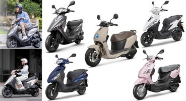 5-7萬白牌速克達推薦！SYM、KYMCO、YAMAHA、SUZUKI熱銷款大學生機車首選