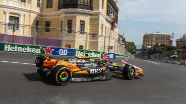 Norris：McLaren車隊在Baku"遠遠落後"