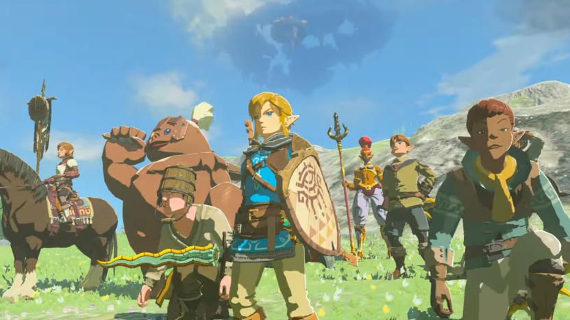 Link and friends in 'Legend of Zelda: Tears of the Kingdom'