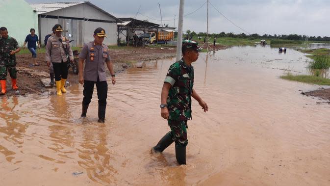 Dua Kecamatan di  Serang  Banten  Terendam Banjir