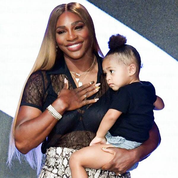 Serena Williams Signs Daughter Olympia Up for Tennis ...