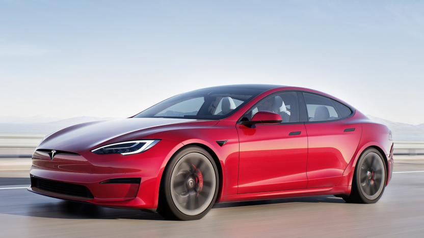 Tesla Model S Plaid for 2021