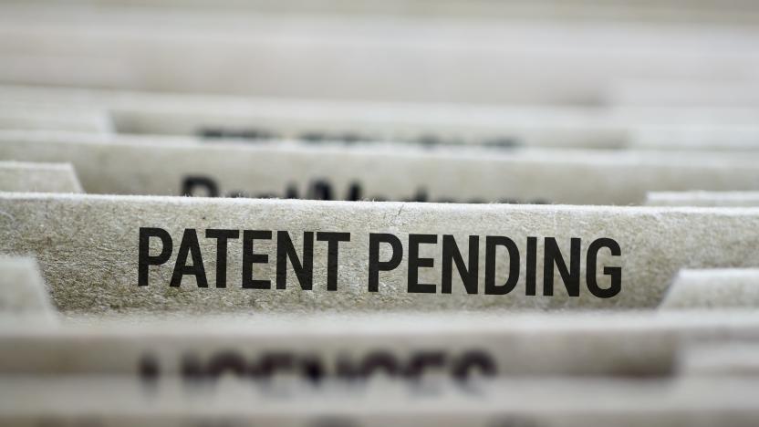 Patent pending files folder