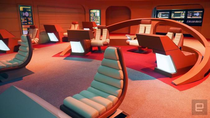 Become a Starfleet cadet at the Intrepid's new Star Trek exhibit | Engadget