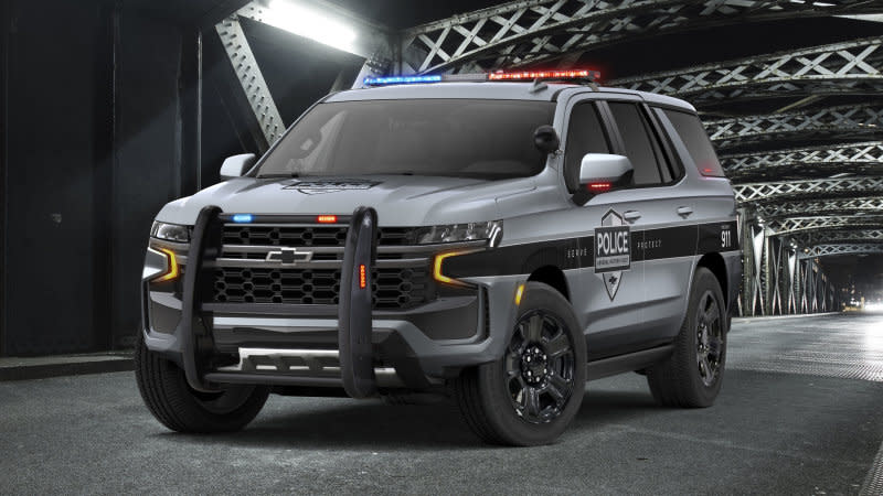 2021 Chevy Tahoe Police Pursuit Vehicle Revealed With Slew Of Upgrades