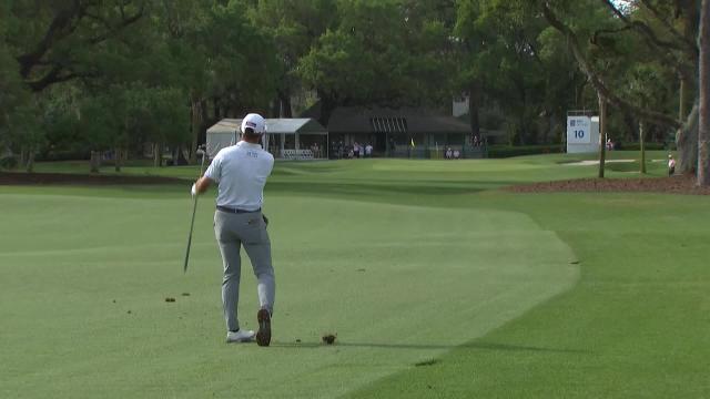 Cameron Young leads after 18 at RBC Heritage