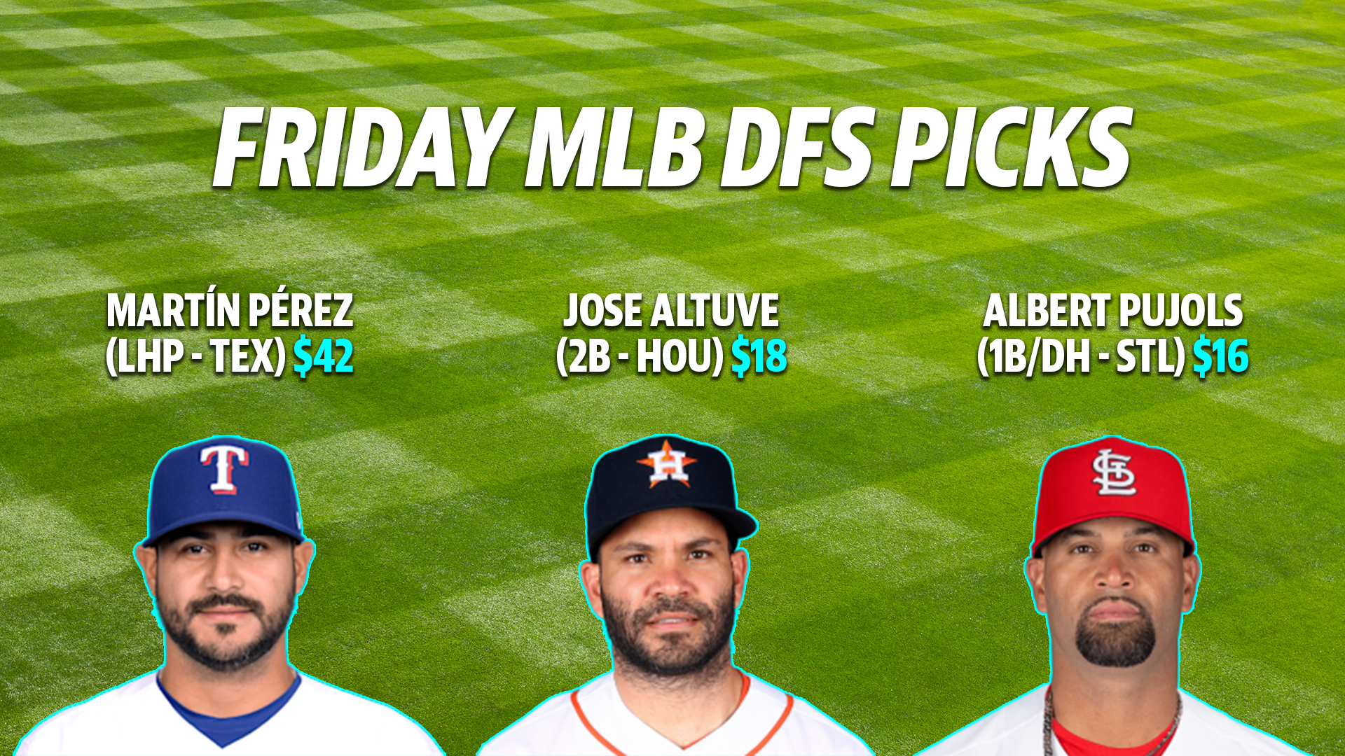 The Lineup: Jose Altuve is big, Albert Pujols is small 