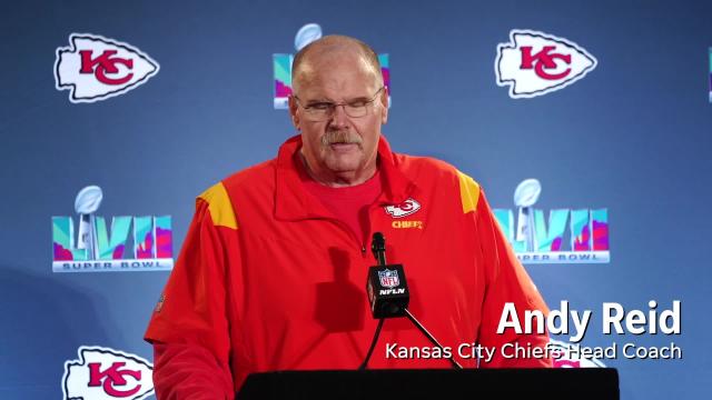 Kansas City Chiefs coach, players answer questions about historic Super Bowl 57 in Arizona