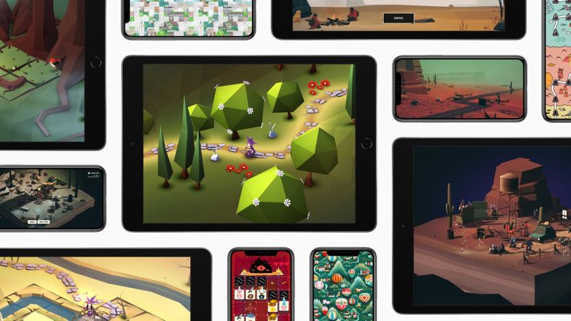 Apple Arcade games on iPhones and iPads