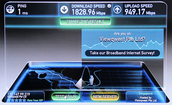 wave internet speed test